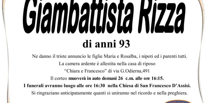 Rizza Giambattista
